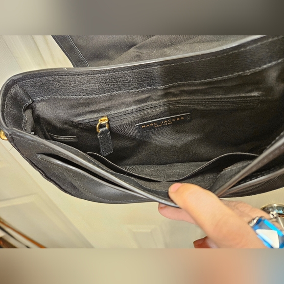 Marc Jacobs Black Crossbody Bag Handbag Purse - Picture 8 of 13